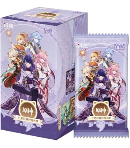 Amazon.co.jp: 原神（げんしん）七聖召喚 構築済みデッキ Vol.2 白朮