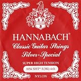 HANNABACH シルバースペシャル E8156SHT Red E 6弦