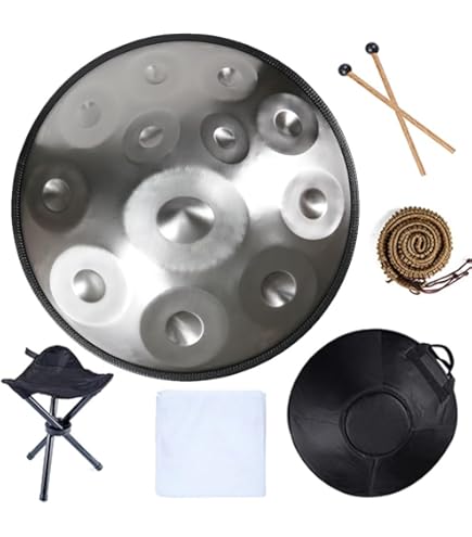 Amazon | ハンドパンドラム楽器 ハンドパン楽器 ハンドパンドラム