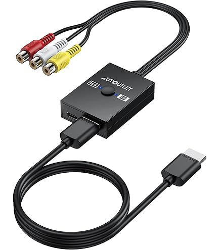 Amazon | カシムラ 【冷却ファン搭載で熱暴走を防ぐ】HDMIをRCAに変換
