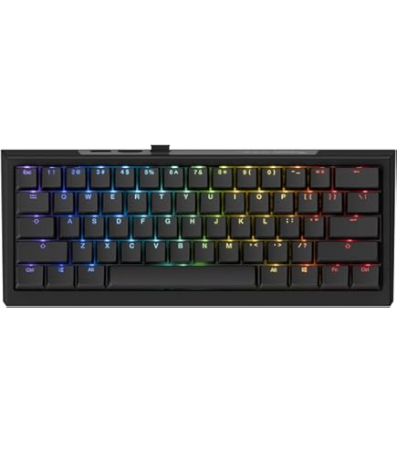 Amazon.co.jp: Ducky One 3 Mini Classic Hotswap 60%RGBメカニカル