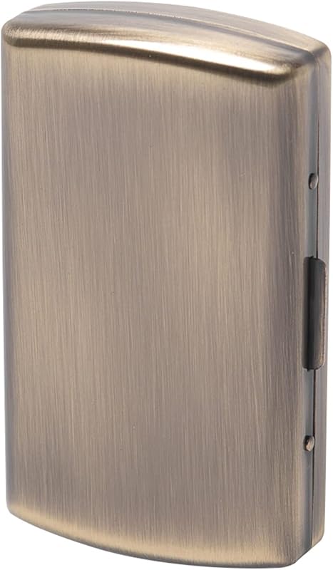 金属製のシガレットケースには、85mmのシガレット用に10〜12個のレギュラーサイズのシガレットを収納できます (Bronze)