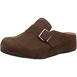 [フィットフロップ] クロッグ SHUV BUCKLE-STRAP NUBUCK CLOGS レディース