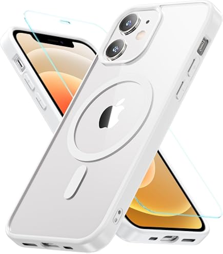 Amazon.co.jp: OWKEY iPhone 12 mini ケース 【ガラスフィルム付き