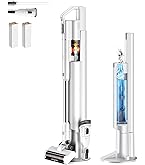 UWANT コードレス掃除機 自動ゴミ収集 強力吸引 60分長持ちバッテリー Amazon | uwant 掃除機 コードレス 自動ゴミ収集 LED精密探知グリーン