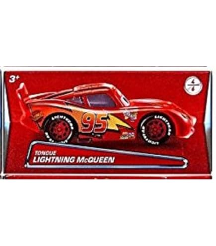 Amazon | Disney Pixar Cars 2 LIGHTNING MCQUEEN with CONE - Voiture