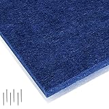 防音材　６枚入り 40*40ｃｍ　厚さ9ｍｍ フェルトボード 斷熱用　吸音ボード　硬質吸音 吸音パネル 吸音カラー　 ブルー