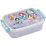 スケーター(Skater) 子供用 お弁当箱 1段 450ml ふわっと盛れるドーム型 ディズニー プリンセス 24 抗菌 子供用 日本製 RBF3ANAG-A