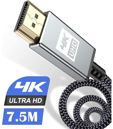 Amazon | HDMI ケーブル 7.5M, Twozoh HDMI 2.0 4K/60Hz 2160p 1080p