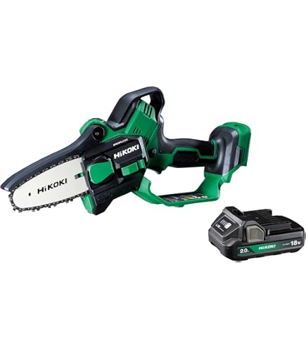 Amazon | HiKOKI(ハイコーキ) 18V 充電式 ハンディ チェーンソー ミニ