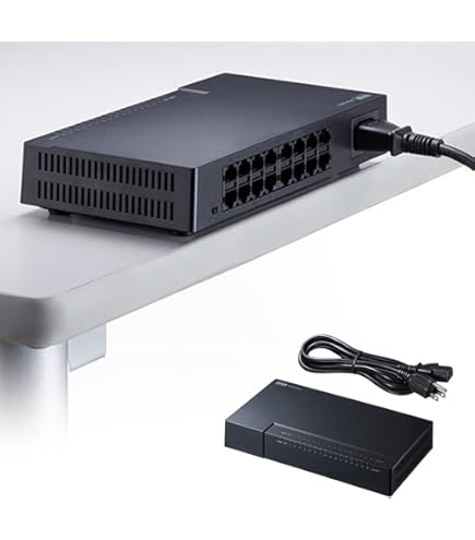 Amazon.co.jp: サンワサプライ Giga対応スイッチングハブ(16ポート Amazon.co.jp: サンワサプライ Giga対応スイッチングハブ(16ポート