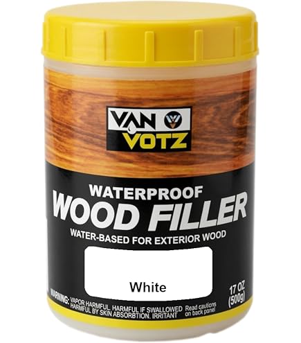 Goodfilla Red Oak Wood & Grain Filler – 1 Quart (3.7 Lbs), Stainable, Sandable, Non-Toxic, Water-Based, Zero VOC, USA Made