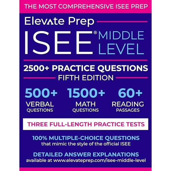 Amazon | SSAT & ISEE Middle & Upper Level Prep: 4 Practice Tests +
