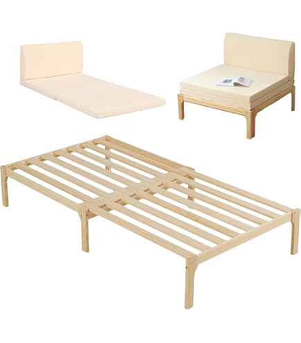 Amazon｜ソファーベッド 竹庭 1台2役 座椅子として 耐荷重200kg 天然竹