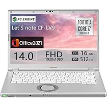 Windowsノート本体 LV9 i7-10810U 16GB SSD512GB Win11 Office LV9 i7-10810U 16GB SSD512GB Win11 Office