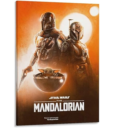 Amazon.co.jp: キャラクターポスター、the mandalorian マンダロリアン