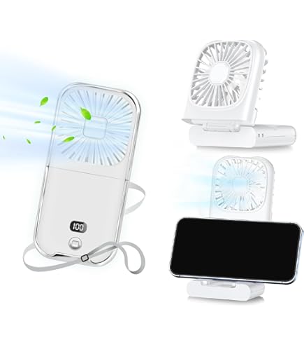 Amazon | 携帯扇風機 手持ちUSB扇風機 ハンディファン 多角度