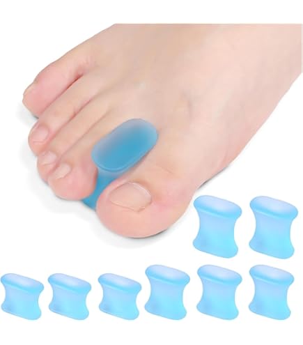 Amazon | Tcoabl 足指サポーター 指に挟むだけ 広げる 男女兼用 水洗い