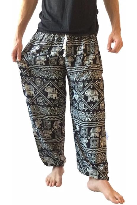 Cotton Harem Pants Hippie Boho Trousers 