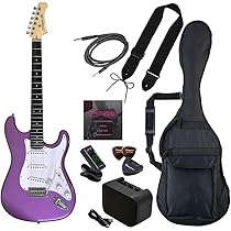 美品 Photogenic ST-180 CAR エレキギター ケース付 Amazon.co.jp: PhotoGenic エレキギター 初心者入門 ビギナー