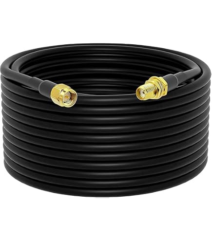Amazon.co.jp: Premiertek 低損失 0.5㎝厚 RG58/U 無線LAN 50Ω 遠距離