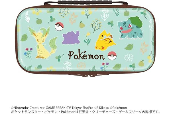【任天堂ライセンス商品】Nintendo Switch 2 専用スマートポーチEVA　ポケットモンスター ボタニカルガーデン
