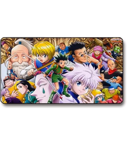 Amazon.co.jp: マウスパッド ハンター×ハンター (1) 大型 デスクマット