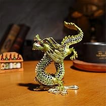 龍の 置物 2体 風水 鳳凰と龍 2体セット ゴールド ドラゴン 置物 フェニックス