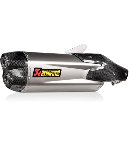 Amazon | AKRAPOVIC(アクラポヴィッチ) スリップオンマフラー チタン