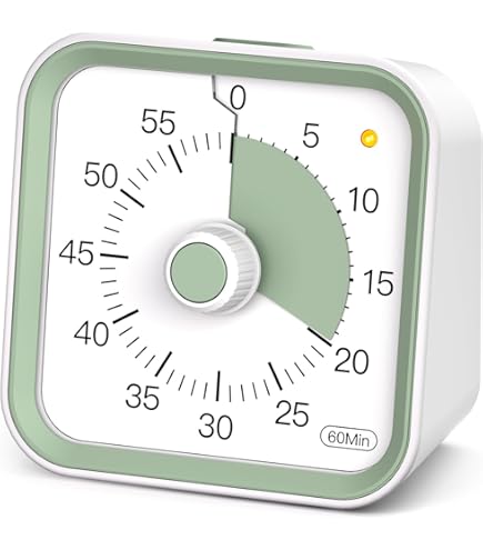 Egg Timer Digital Visual Timer, 60-Minute Countdown Timer For Kids And ...