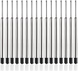 ボールペン替芯 ボールペン 替え芯 高級ボールペン パーカーボールペン替え芯 1.0mm 424メタルリフィル 全長99mm 20本入り (黒20)