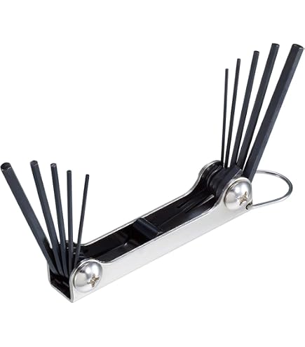 Amazon | トラスコ中山(TRUSCO) 六角棒レンチセット(ナイフ式) 黒 TNR