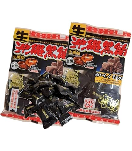 Amazon.co.jp: 松屋製菓 生沖縄黒飴 130g x 40袋 : 食品・飲料・お酒