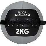 MUSCLE FACTORY メディシンボール ソフト トレーニング ボール ウエイトボール 体幹 筋トレ 器具 2kg 3kg 5kg 8kg 10kg