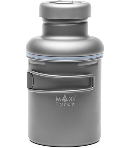 Amazon｜MAXI TiTank 水筒と420mlボウルのセット｜水筒・マグボトル