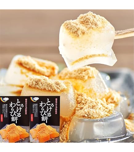 Amazon | タヌマ 水わらびもち雫 黒蜜・きな粉別売り 20食入り 和菓子