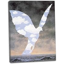 ルネ・マグリット、大ニュース、希少な画集より、新品高級額・額装付 61K6YqkFGDL._AC_UL210_SR210,