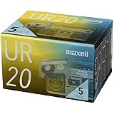 マクセル 録音用カセットテープ 20分 5巻 URシリーズ UR-20N 5P