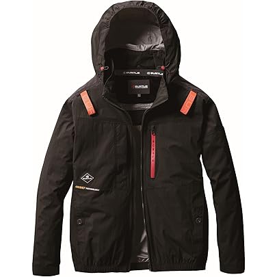 新品BURTLE バートル エアークラフトAC2061空調服カモフラブラックXL バートルエアークラフト長袖AC2061服のみ