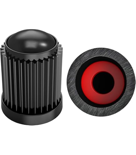 Outus 20 Pcs Tire Valve Stem Caps Car Tire Caps Plastic Universal Black Valve Stem Covers For Bike Bicycle Cars SUV Trucks Motorcycles(Green