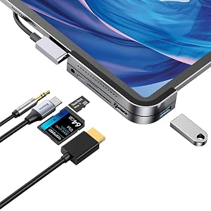 iPad Pro USB Cハブ Baseus ドッキングステーション iPad Proドングル USB-C PD充電…