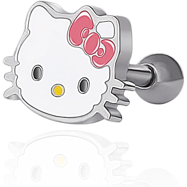 ハローキティピアス Hello Kitty Lovely ピアス | Moon Label - 大月真珠オンライン