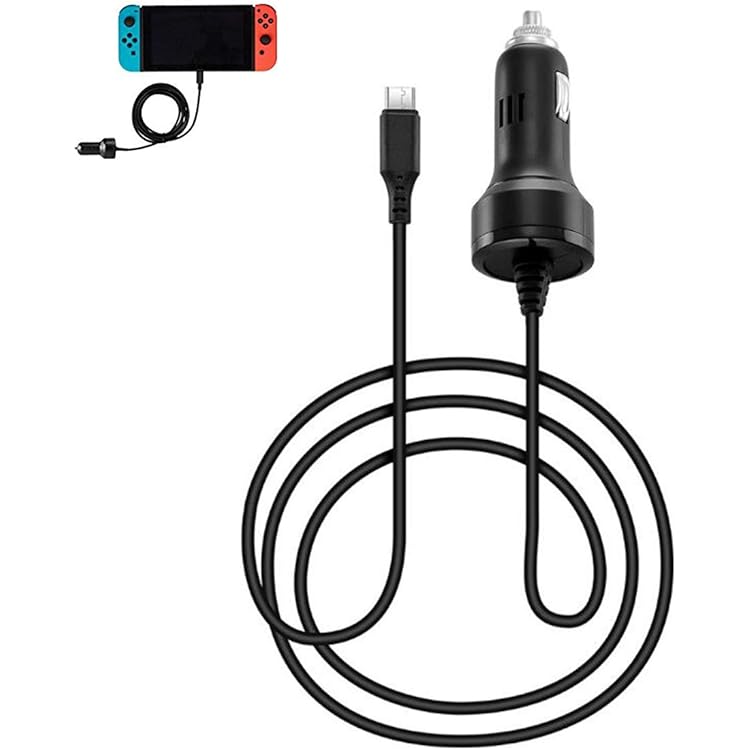 Amazon.co.jp: 【Nintendo Switch対応】カーチャージャー for Nintendo