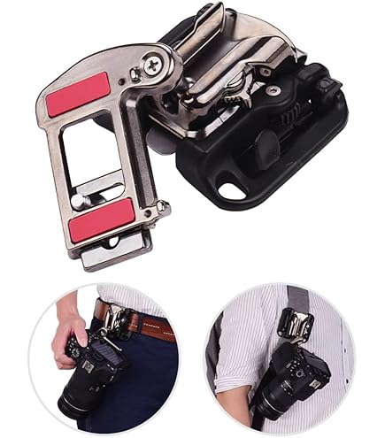 Amazon | Kioducky カメラホルスタークリップ デジタル一眼レフカメラ