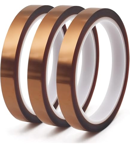 Sublimation Transfer Tape BOMEI PACK 6 Inch X 108 Ft Heat Resistant Polyimide Tape - High Temp Tape For Sublimation, Soldering & 3D Printing Polyimide Heat Tape - View #11