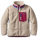 (パタゴニア)patagonia Girls' Retro-X Jacket 65621 Natural w/Craft Pink (NTCP) XL