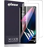 AnnTec OPPO Find X3 Pro フィルム 【2枚セット】 日本製素材旭硝子製 自動修復 キズ防止 指紋認証対応 超高敏感度 柔らかい ケースに干渉せず 超薄型 気泡なし 撥油性 TPU 高透過率 au OPG03 OPPO Find 