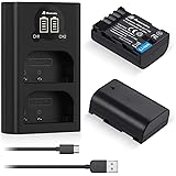 Powerextra DMW-BLF19 互換バッテリー 2個 + 充電器 セット DMW-BLF19E Panasonic Lumix DMC-GH3 Lumix DMC-GH3A Lumix DMC-GH3H Lumix DMC-GH4 Lumi