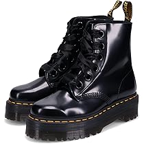 Dr.Martens 6ホール ブーツ MOLLY 厚底 UK3 22cm Dr.Martens ドクターマーチン 6ホール ブーツ モリー レディース