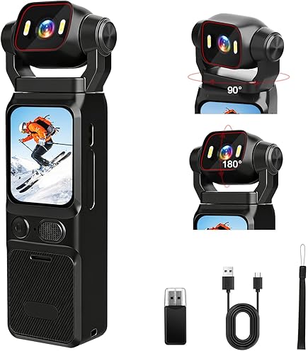 Amazon | HITCAM 4K カメラ、デジタル スコープ、80倍ズーム、昼夜両用